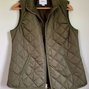 old navy quilted vest